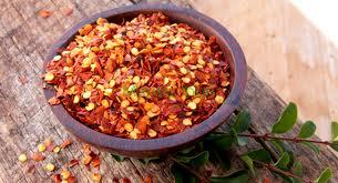 Dried chili crushed